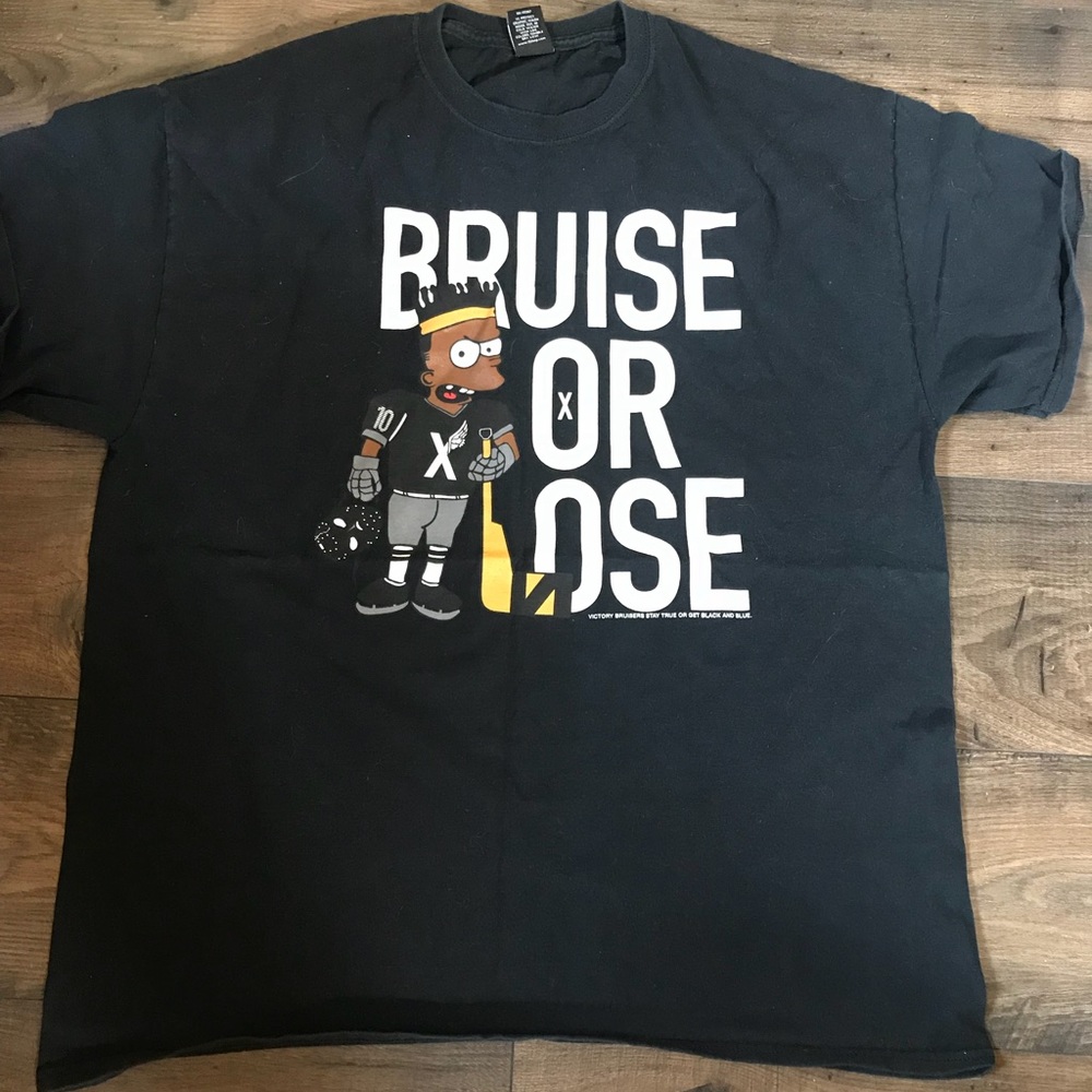 10 DEEP BLACK BART “BRUISE OR LOOSE TEE”